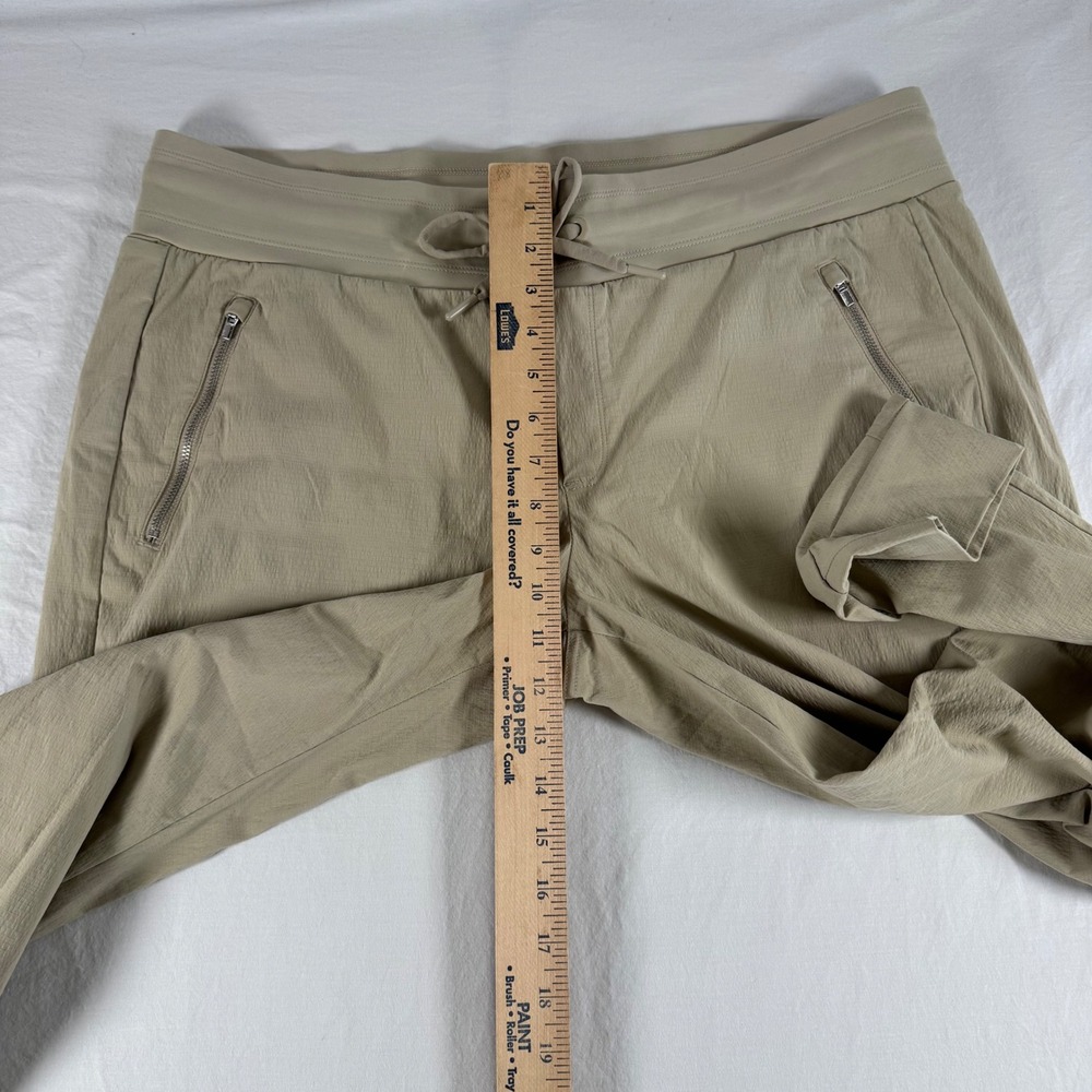 Athleta Women's Plus Size 16 Tan Trekkie North Jogger Hiking Travel Jogger Pants - Picture 9 of 13